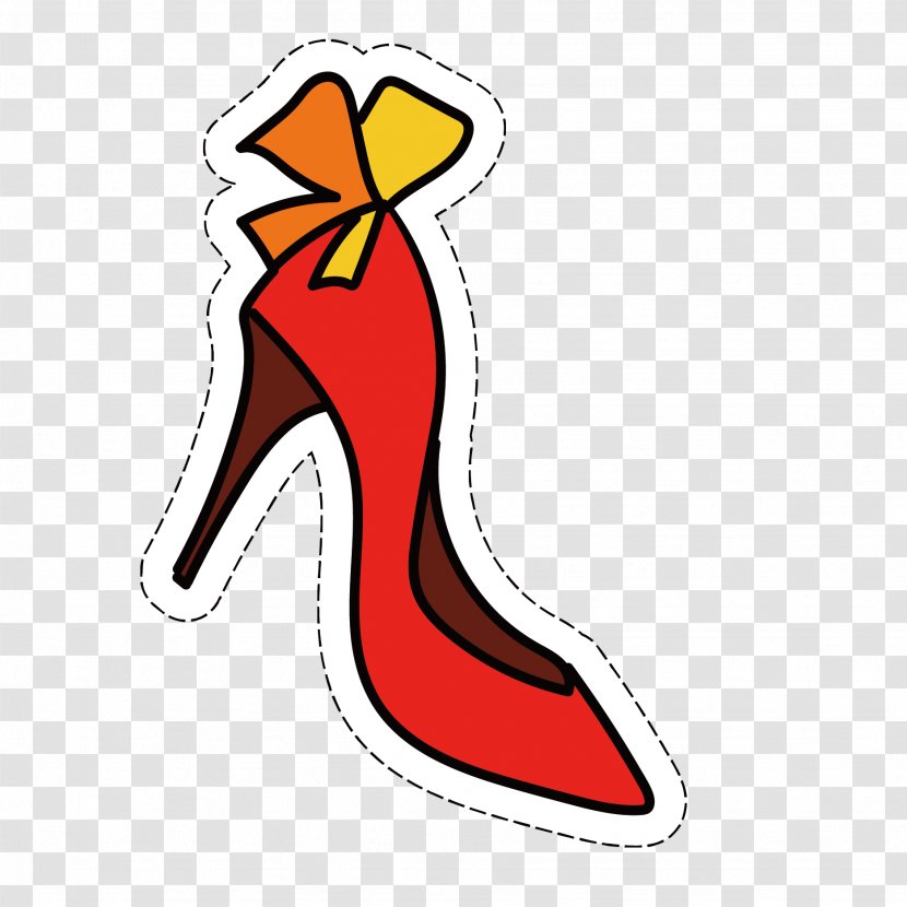 Shoe High-heeled Footwear - Vector High Heels Transparent PNG
