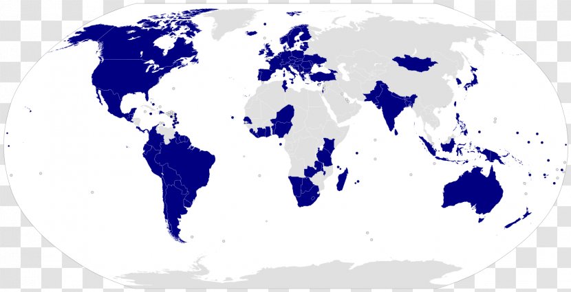 World Map Globe United States - Area Transparent PNG
