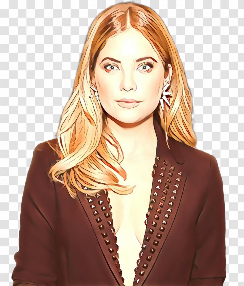 Brown Hair Blond Outerwear - Coloring - Lace Wig Transparent PNG