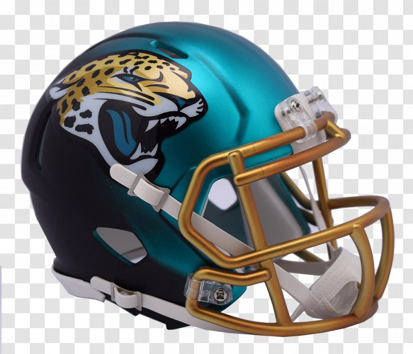 Jacksonville Jaguars NFL Los Angeles Chargers Riddell American Football Helmets - Lacrosse Helmet Transparent PNG