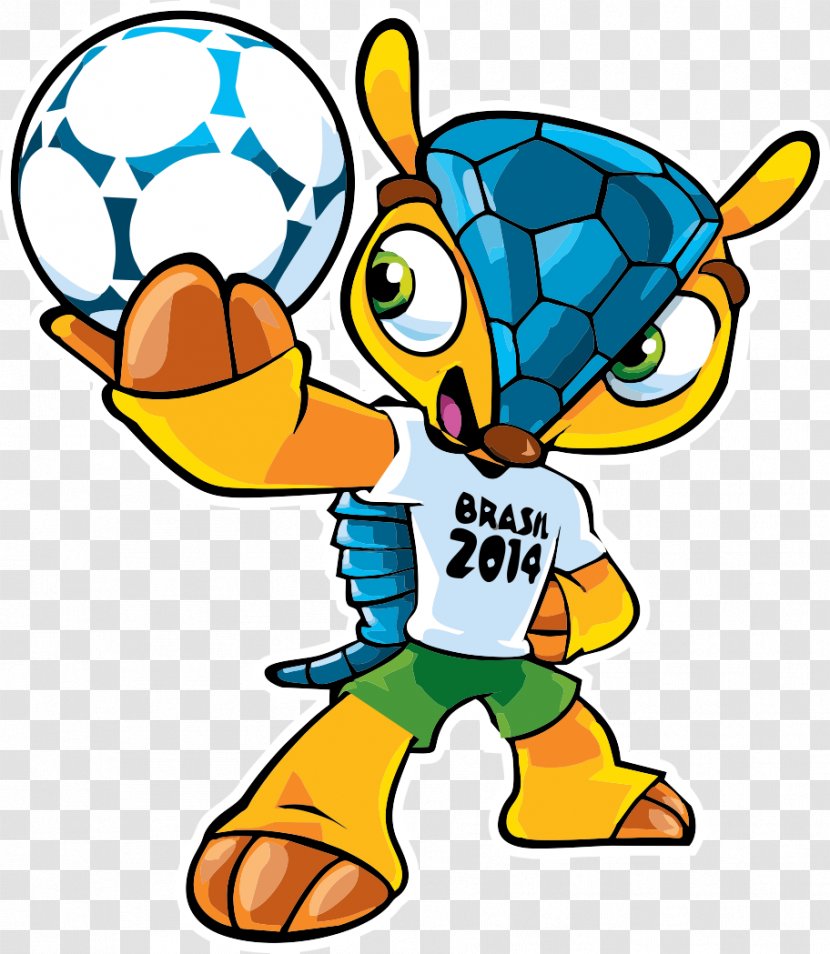2014 FIFA World Cup Final 2018 Brazil 2010 - Area - Mascote Copa Transparent PNG