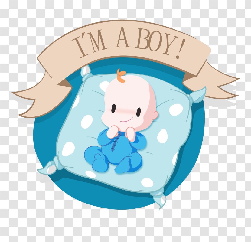 Infant Child Baby Announcement Shower Mother - Death - Vector I Were A Boy Transparent PNG