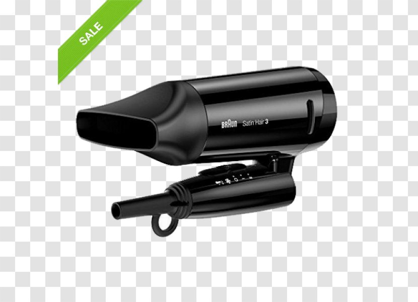 Hair Dryers Braun Satin 3 HD 350 Style & Go Clipper - Heat Gun Blow Dryer Transparent PNG