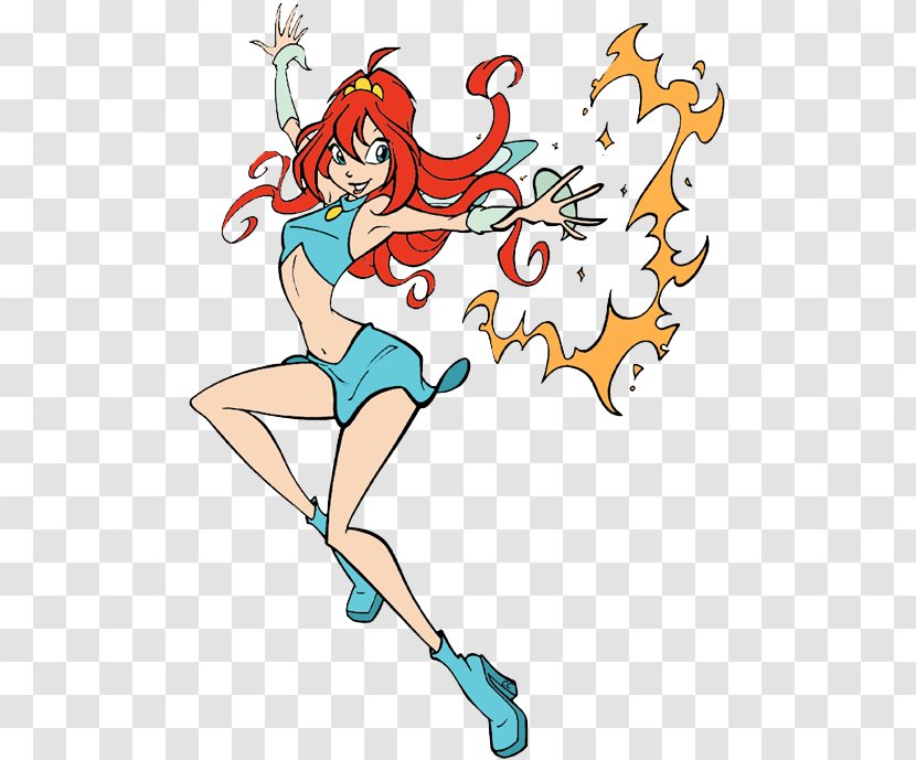 Bloom Musa Stella Tecna Winx Club - Flower - Season 1Winx Powers Transparent PNG