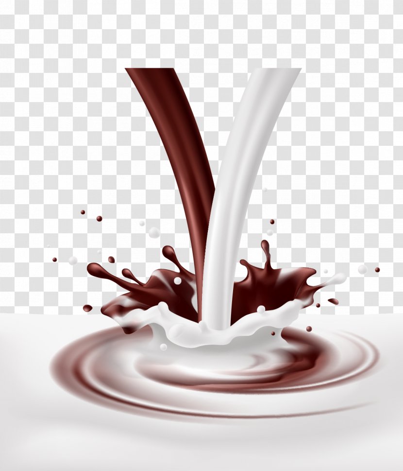 Milkshake Chocolate Milk Berry Transparent PNG
