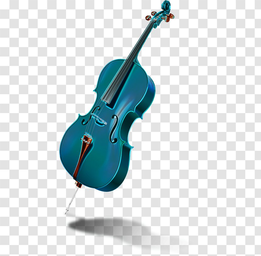 Violone Violin Cello Viola - Watercolor Transparent PNG
