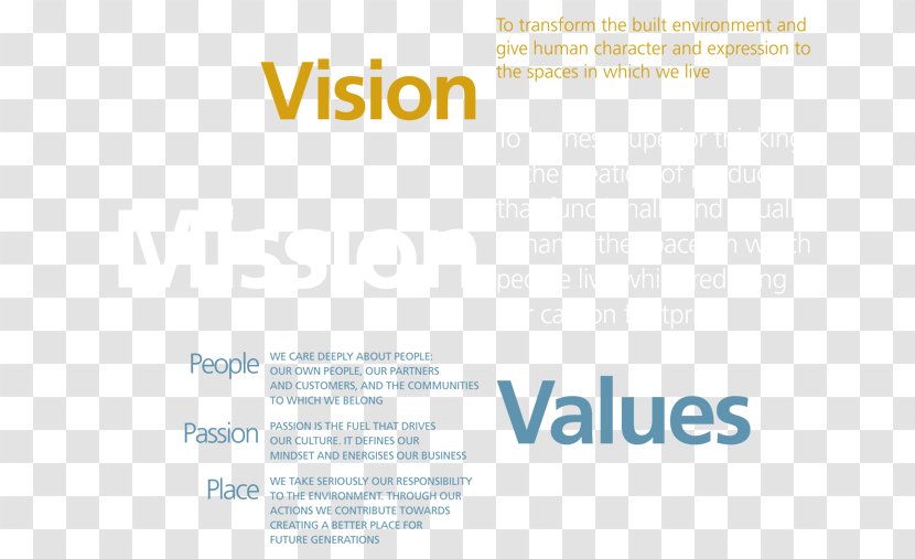 Vision Statement Mission Business Company Management - Value Transparent PNG