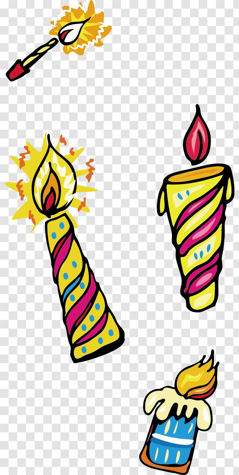 Candle Clip Art - Software - Christmas Candles Pull Free Transparent PNG