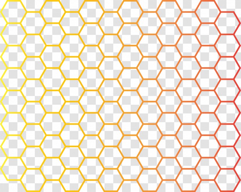 Hexagon Honeycomb Euclidean Vector Hexadecimal Pattern - Grid - Simple Cellular Transparent PNG