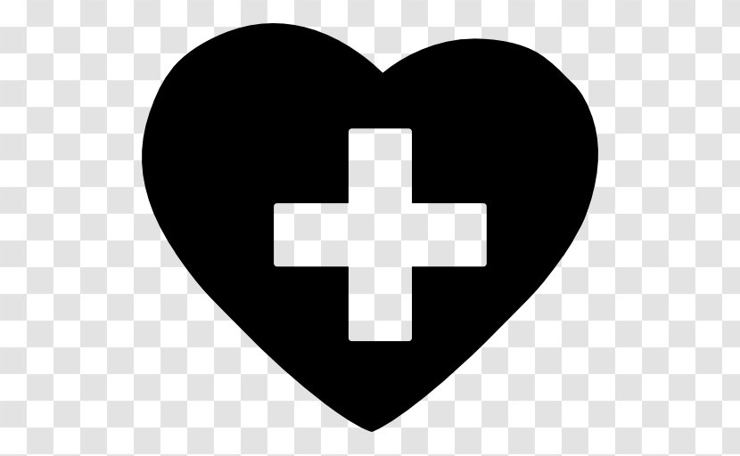 Heart Symbol Clip Art - Black And White Transparent PNG
