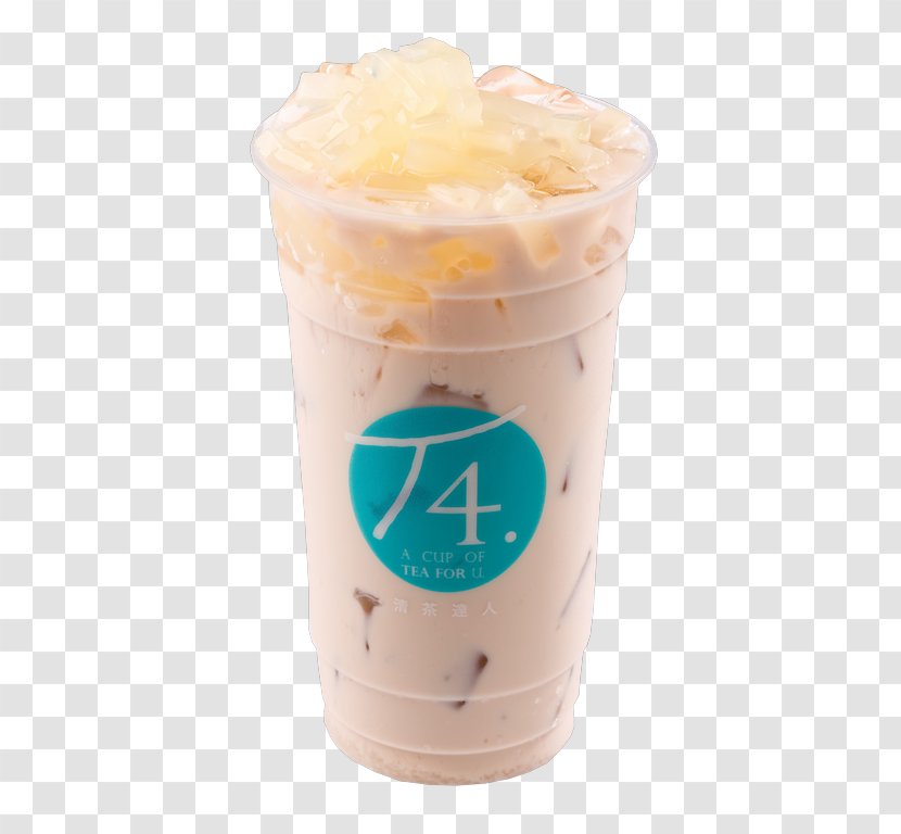 Ice Cream Bubble Tea Nata De Coco Frappé Coffee - Taiwanese Cuisine Transparent PNG