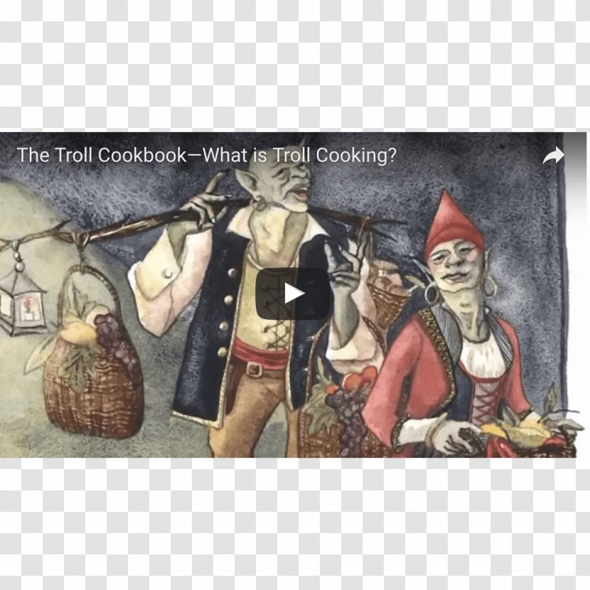 The Troll Cookbook: A Taste Of Something Different Watercolor Painting Fairy Magic Transparent PNG
