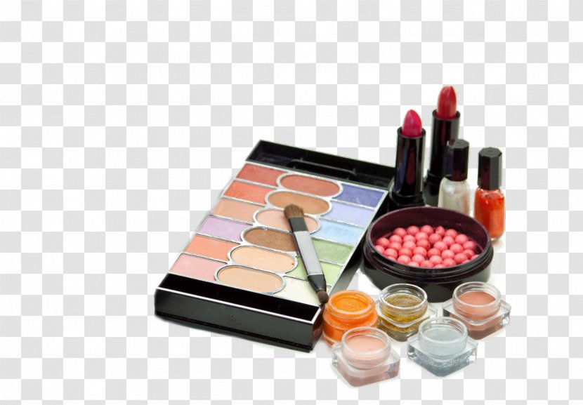 Cosmetics Make-up Lipstick Rouge Eye Shadow - Makeup Transparent PNG