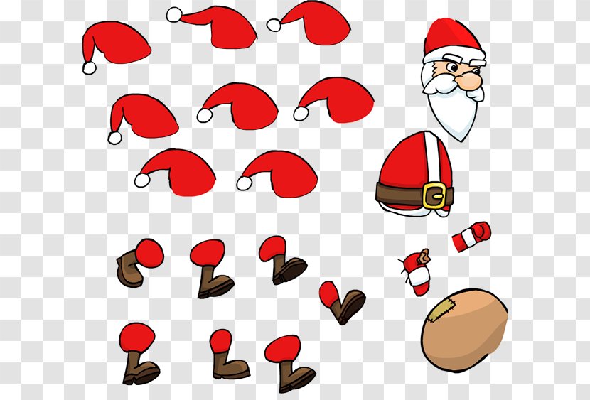 Santa Claus Cartoon Clip Art - Fictional Character Transparent PNG