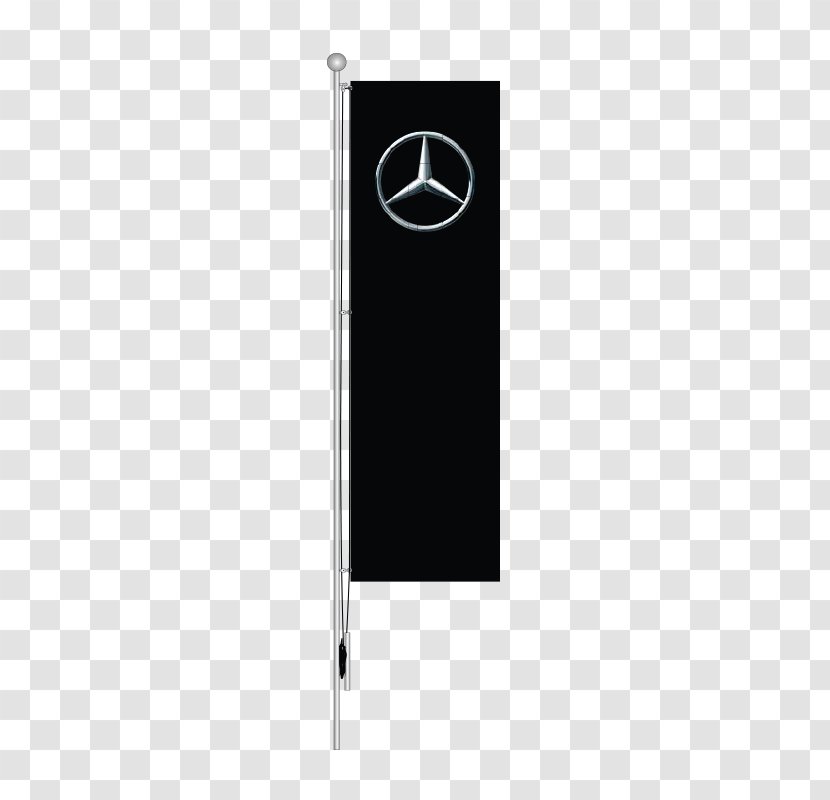 Mercedes-Benz Flag Banner Traffic Barricade - Mercedes Benz Transparent PNG