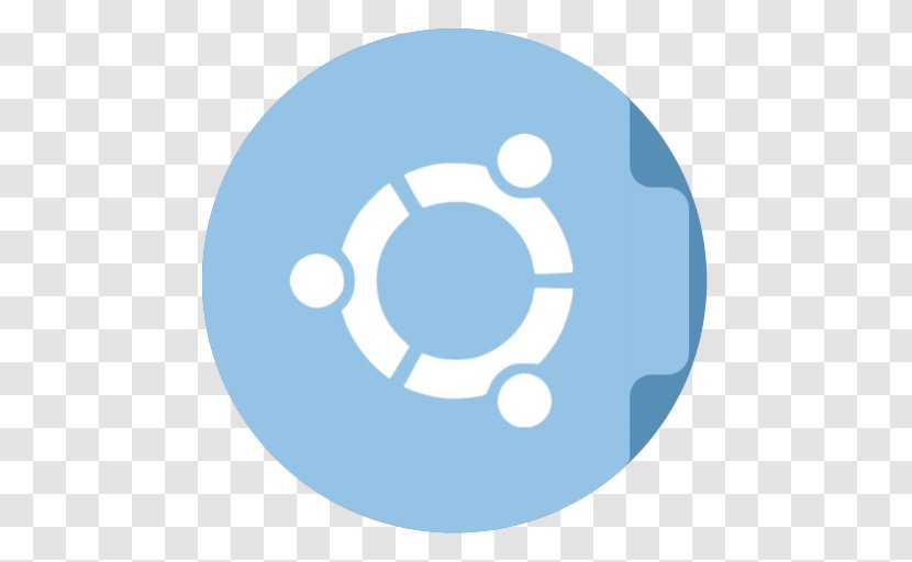 Blue Logo - Computer Software - Folder Ubuntu Transparent PNG