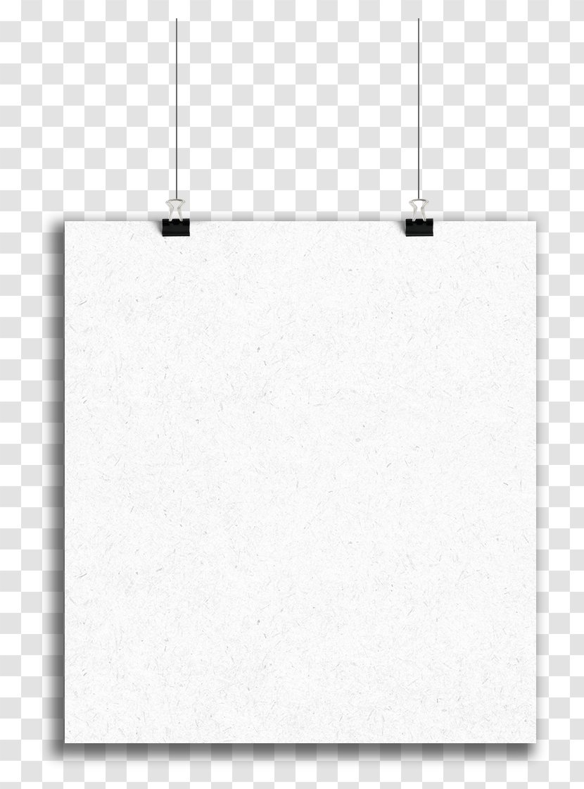 Paper White Black Pattern - Monochrome Photography - Hang Tag Transparent PNG