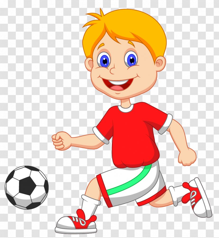 Vector Graphics Royalty-free Image Child Boy - Stock Photography - Open Football Transparent PNG