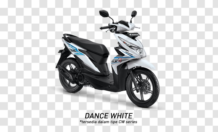 Honda Beat Motorcycle PT Astra Motor Bandung - Automotive Wheel System Transparent PNG