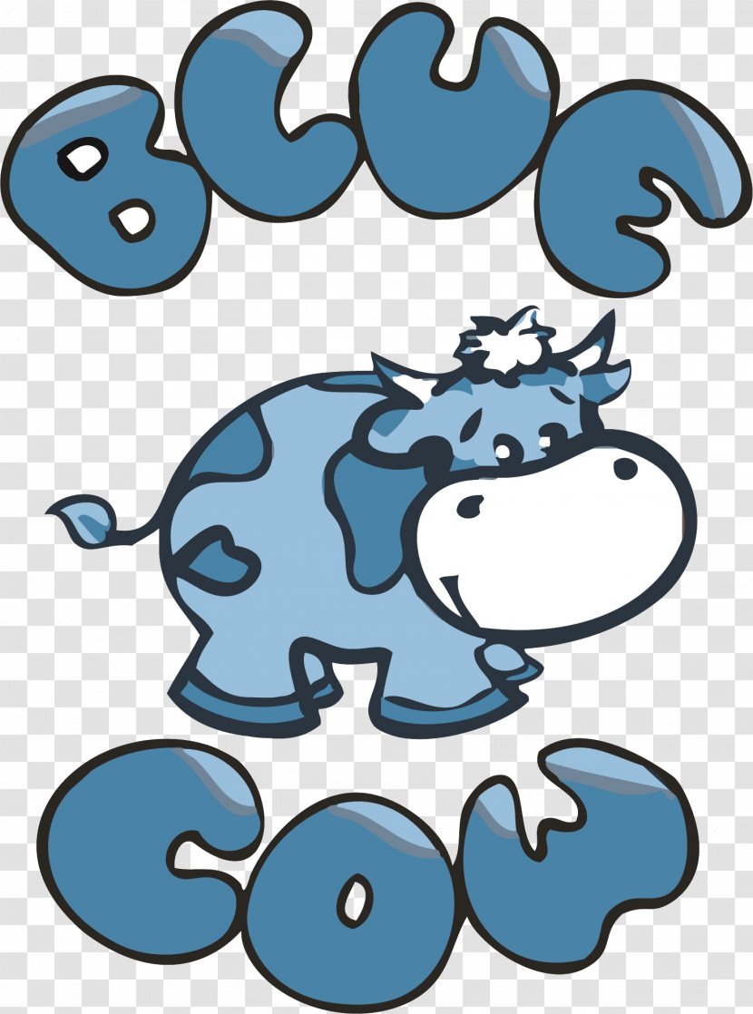 Dairy Cattle Blue Cow Polish Deli Clip Art - Ringmaster Transparent PNG