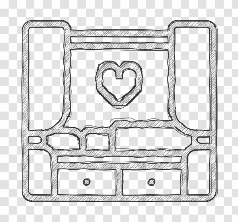 Wedding Icon Bedroom Icon Transparent PNG