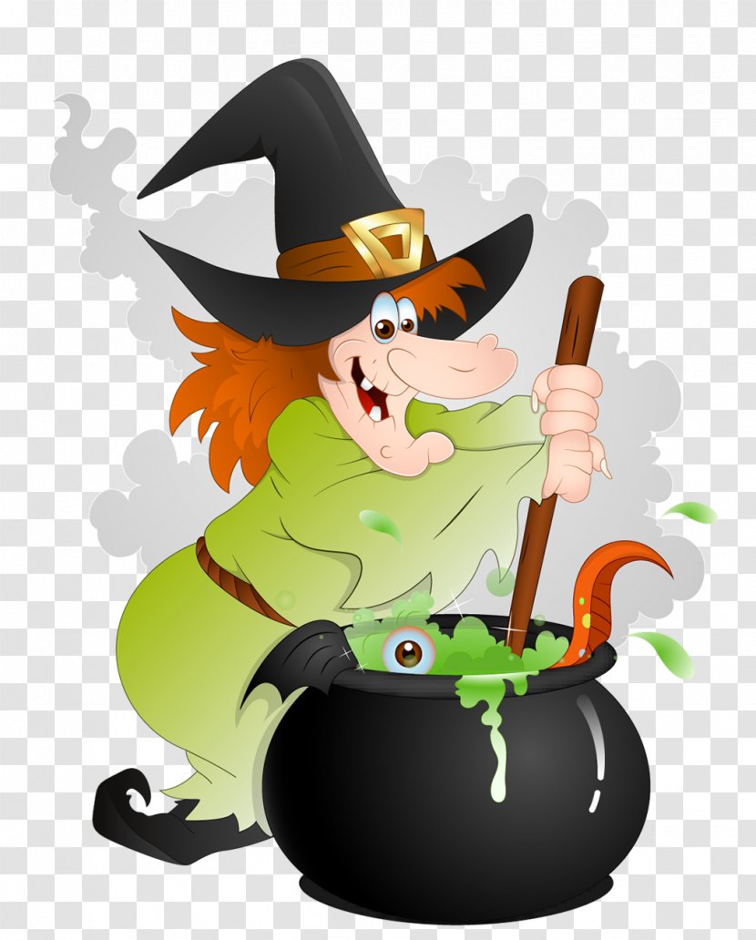 Cauldron Witchcraft Clip Art - Witch Cliparts Transparent PNG