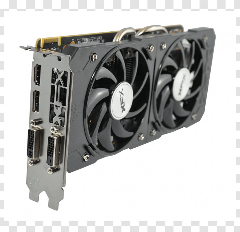 Graphics Cards & Video Adapters Computer System Cooling Parts Radeon HD 5870 Input/output - Component Transparent PNG