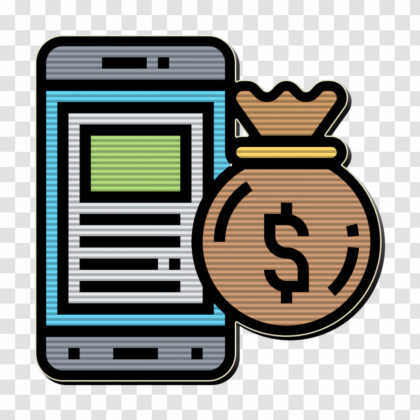 Money Bag Icon Digital Banking Icon Money Icon Transparent PNG