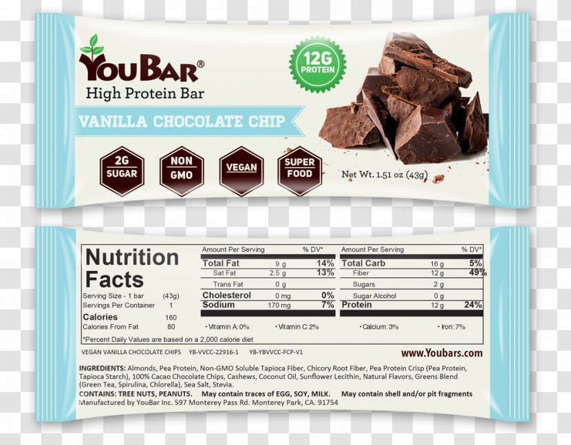 Protein Bar Chocolate Peanut Butter - Fresh And Delicious Transparent PNG