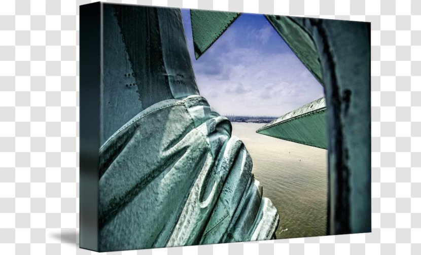 Statue Of Liberty Gallery Wrap Canvas Photography Printmaking - Shoulder Transparent PNG