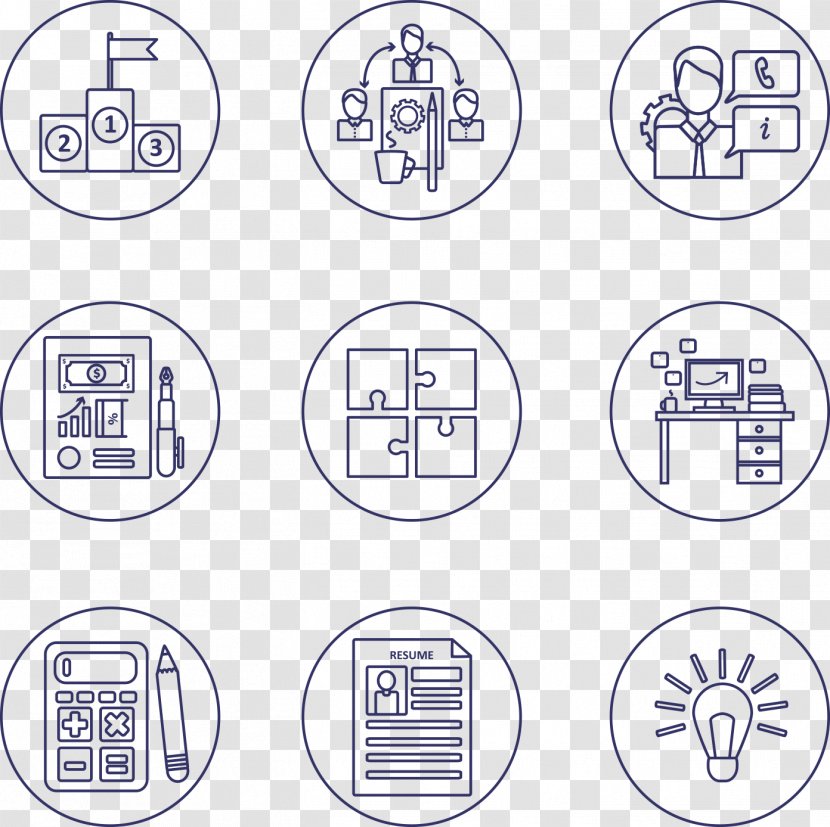 Icon Design Vector Graphics - Symbol - Office Transparent PNG