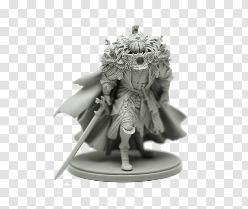 Kingdom Death: Monster Percival Black Knight Game - Resin - Hand Painted Transparent PNG