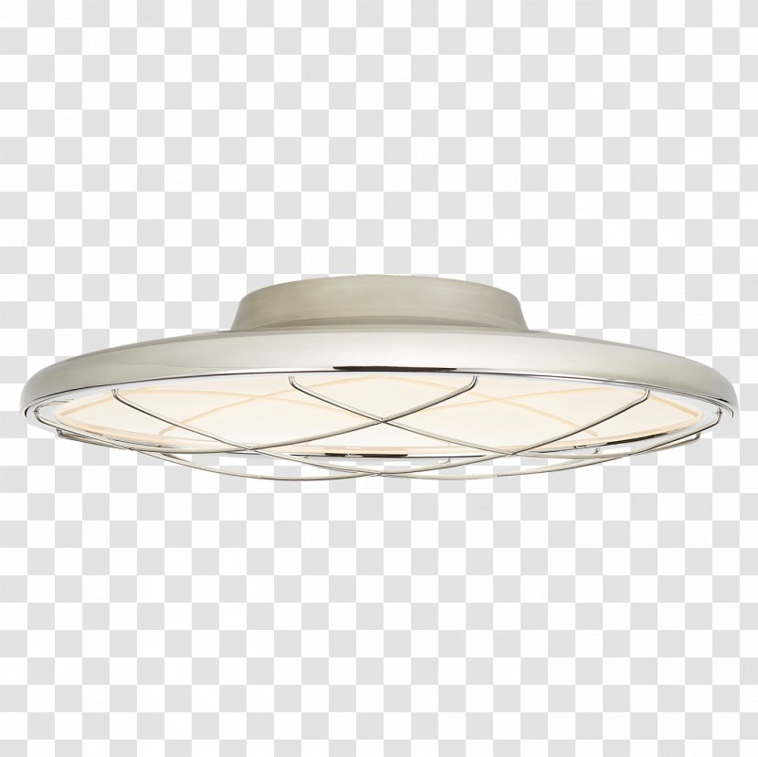 Lighting シーリングライト Visual Comfort Light-emitting Diode - Nickel - Dot Light Transparent PNG