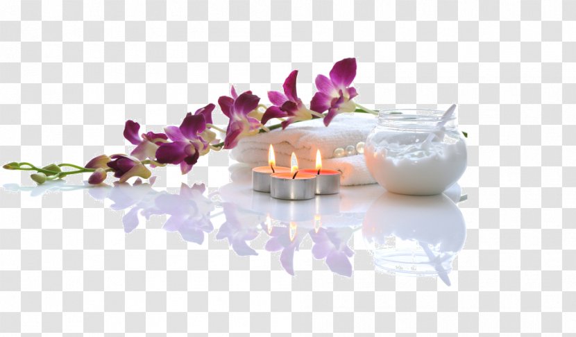 Stock Photography Bigstock - Candle - Spa Flowers Transparent PNG