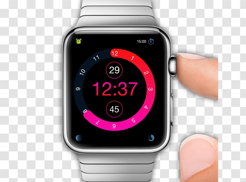 Apple Watch Mobile Phones Clock Face - User Interface Transparent PNG