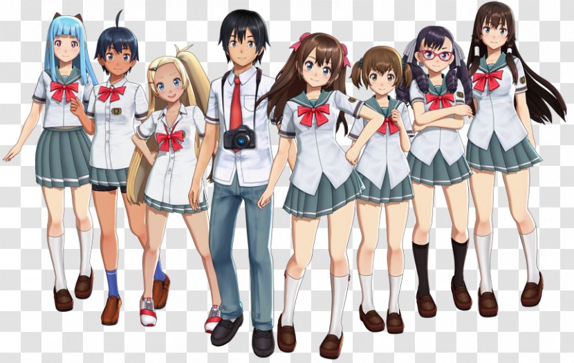 Natsuiro High School: Seishun Hakusho PlayStation 4 School Uniform D3 Publisher Video - Watercolor - Cartoon Transparent PNG