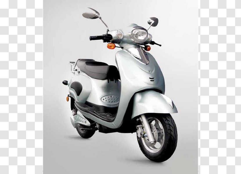 Motorcycle Accessories Vespa Electric Motorcycles And Scooters - Scooter Transparent PNG