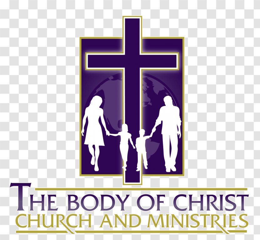 The Body Of Christ Church & Ministries Christian Ministry - Purple - Logo Transparent PNG