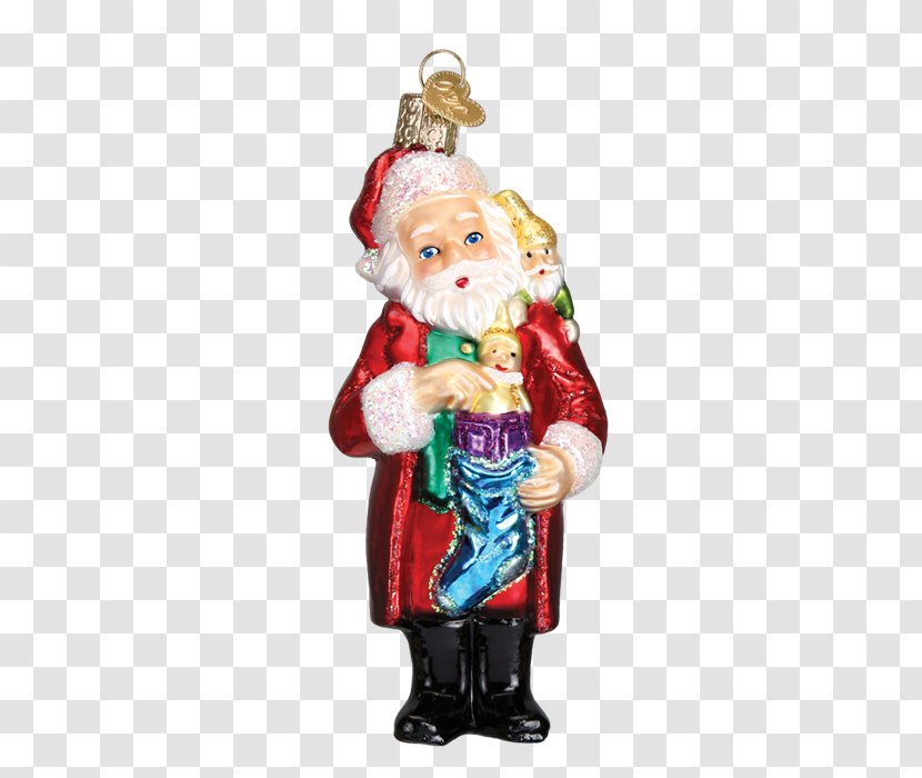Christmas Ornament Old World Factory Outlet Santa Claus - American Landmarks Transparent PNG