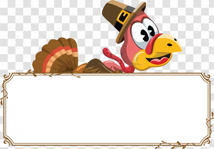 Thanksgiving Turkey Banner Thanksgiving Banner Transparent PNG