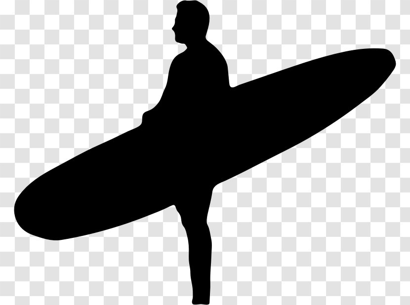 Surfboard Silhouette Clip Art - Arm Transparent PNG