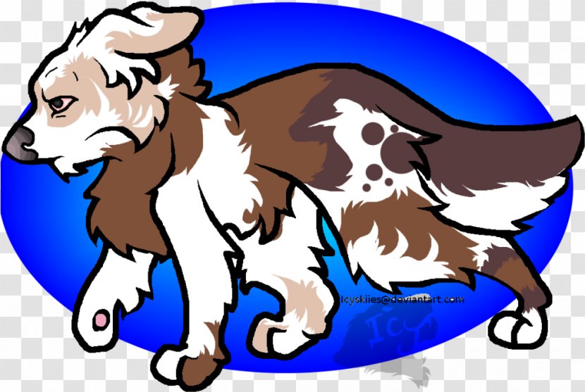 Puppy Dog Breed Clip Art Illustration - Cartoon - Australian Shepherd Clipart Transparent PNG