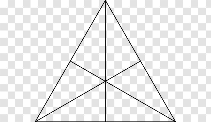 Equilateral Triangle Median Congruence - Polygon Transparent PNG
