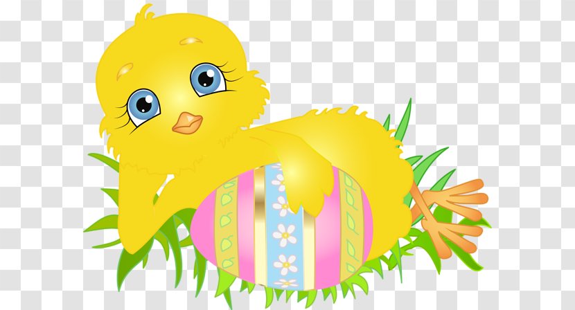 Easter Bunny Chicken Red Egg Clip Art - Emoticon - Chicks Cliparts Transparent PNG