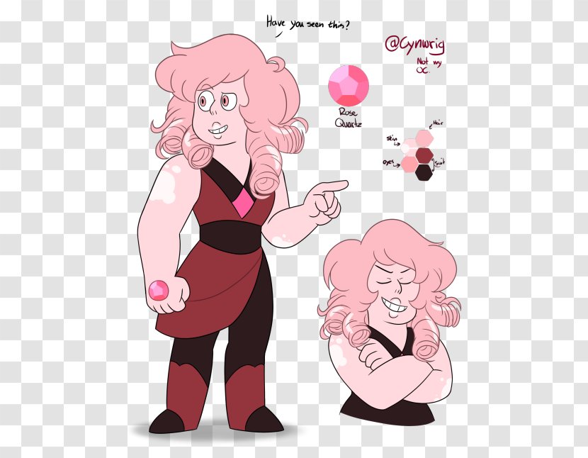 Rose Quartz Homo Sapiens - Cartoon - Derrick Transparent PNG