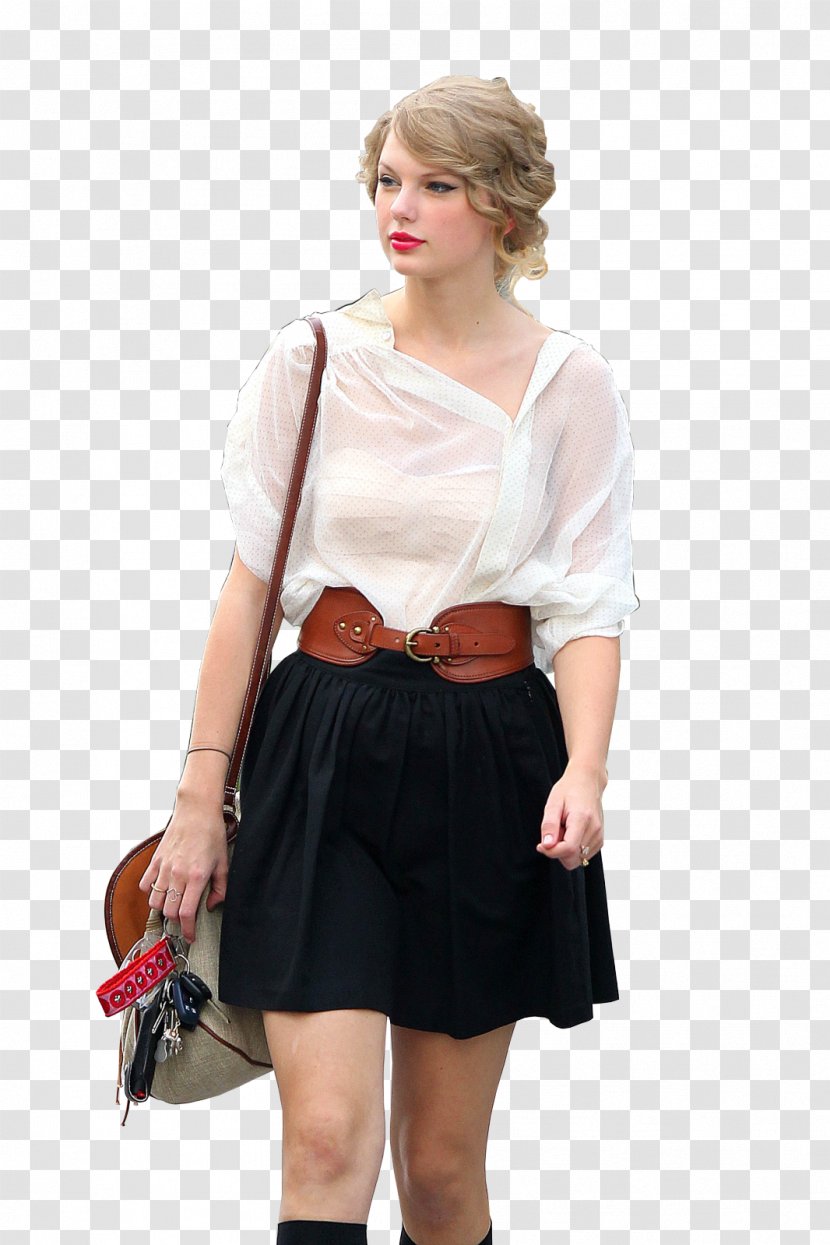 Taylor Swift Skirt Model Clothing Fashion - Heart Transparent PNG