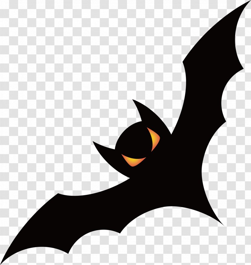 Microbat Clip Art - Wing - Vector Black Bat Transparent PNG