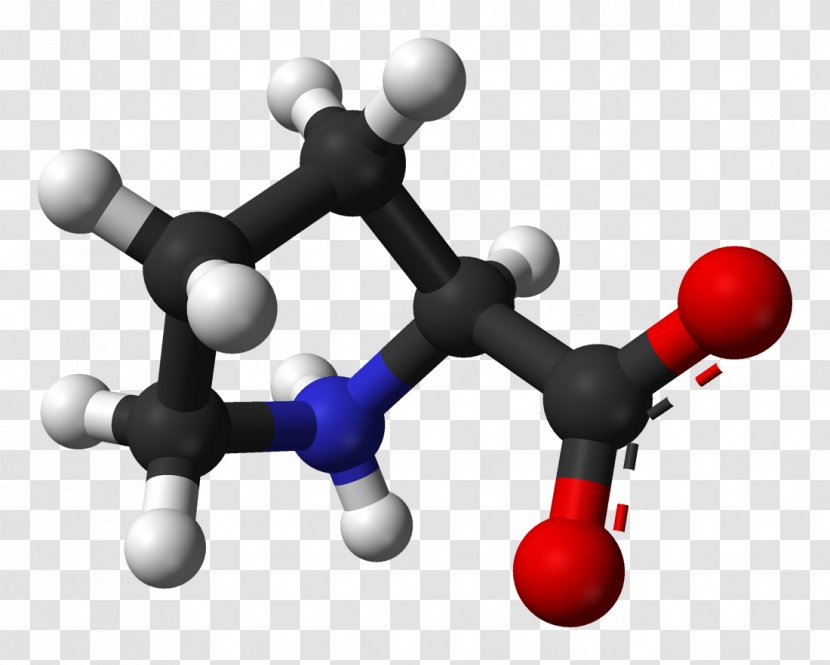 Hydroxyproline Amino Acid Zwitterion Structure - Crystal - Chemistry Transparent PNG