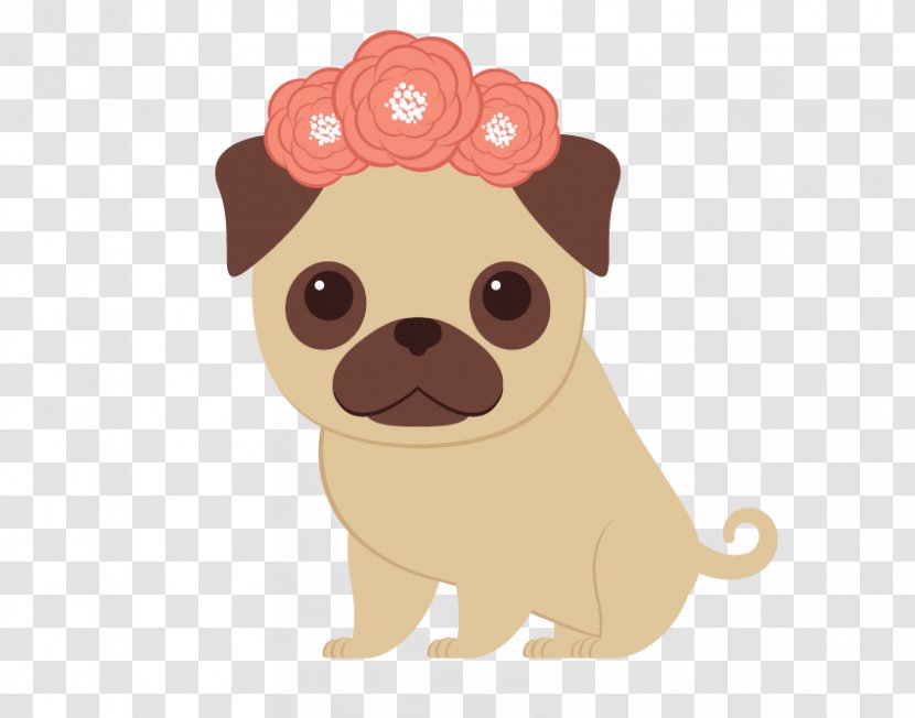 Pug Puppy Drawing Dog Breed - Vertebrate Transparent PNG