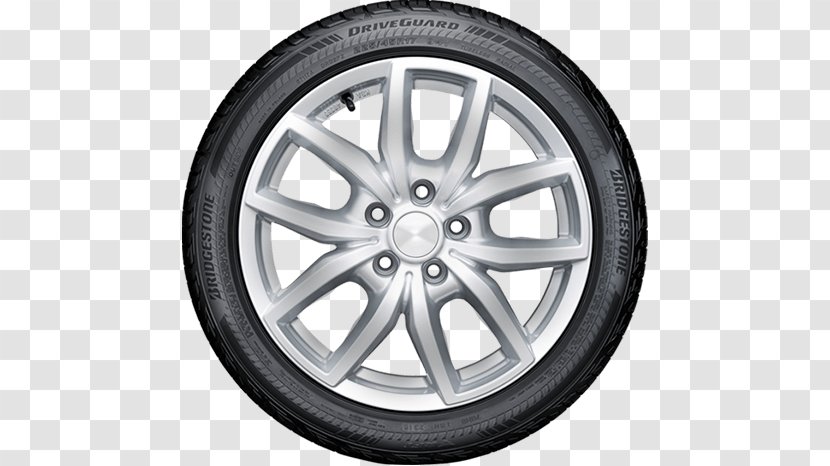 Hubcap Car Tire Bridgestone Tread - Rim Transparent PNG